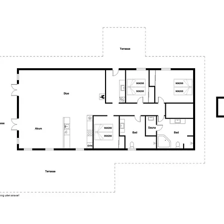 Semesterbostad Lovely With Fantastic Views, Fenced Grounds, And A Wilderness Bath *